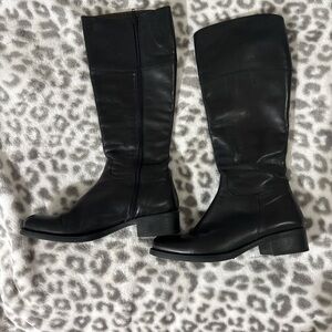 Elegant Black Over the Knee Boots